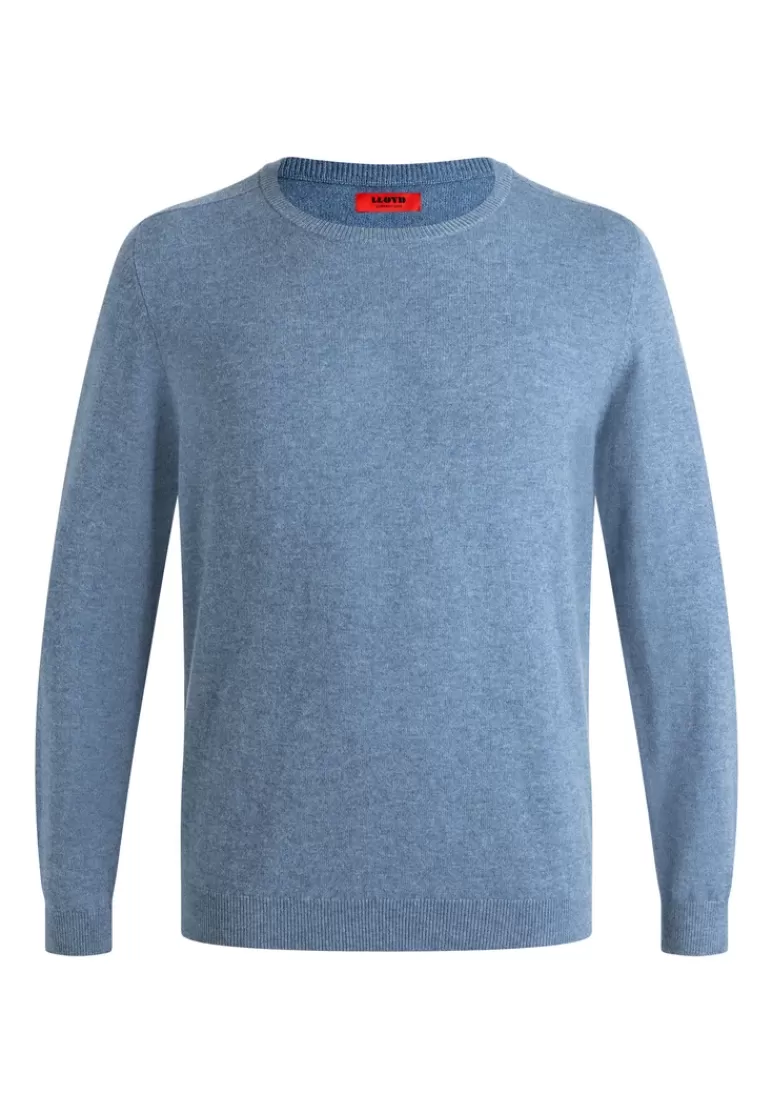 Hot LLOYD RUNDHALS PULLOVER Blau