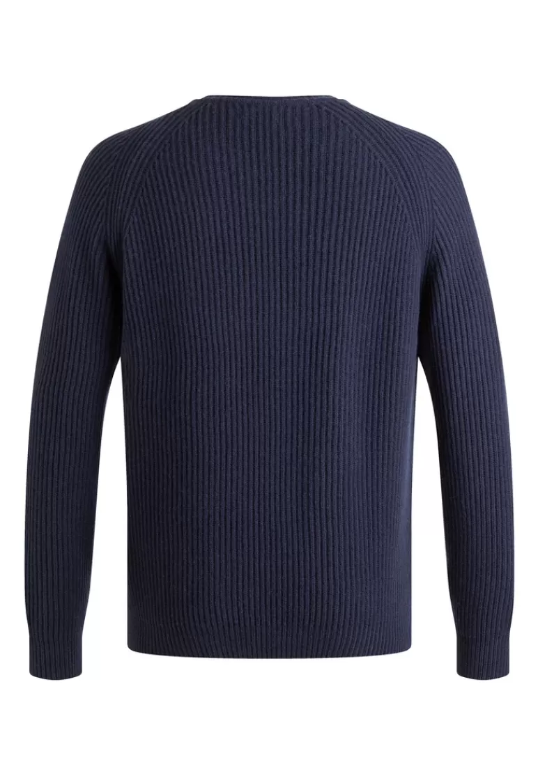 Hot LLOYD RUNDHALS PULLOVER Blau