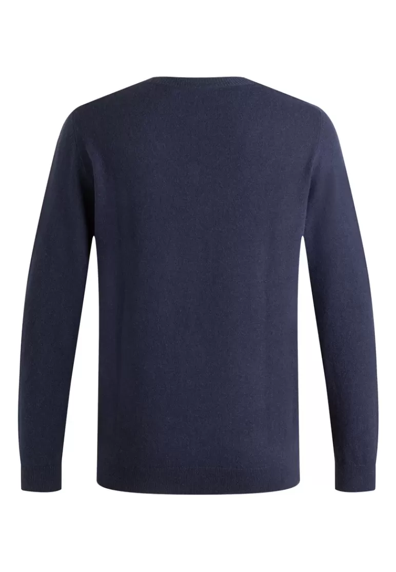 New LLOYD V-AUSSCHNITT PULLOVER Blau